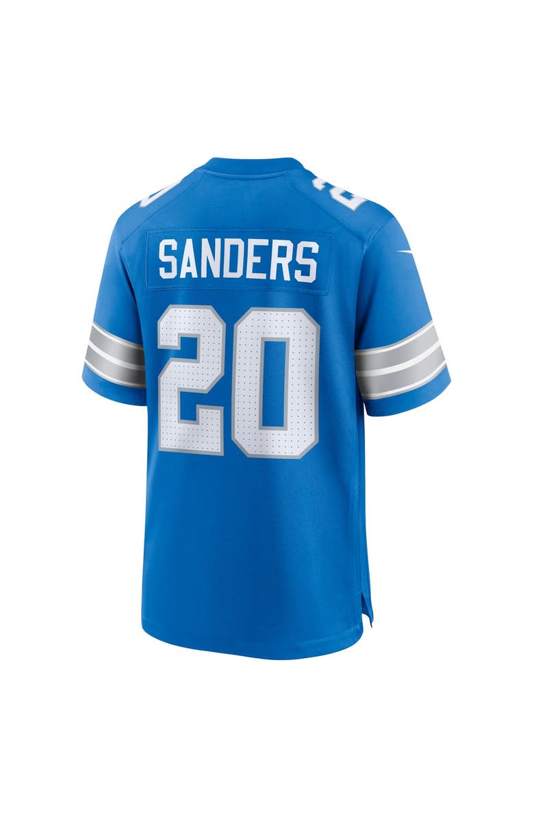 Nike Men's Nike Barry Sanders Blue Detroit Lions Retired Player Game Jersey, Alternate, color, Blue