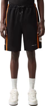 Reiss x McLaren Ride Side Stripe Drawstring Shorts