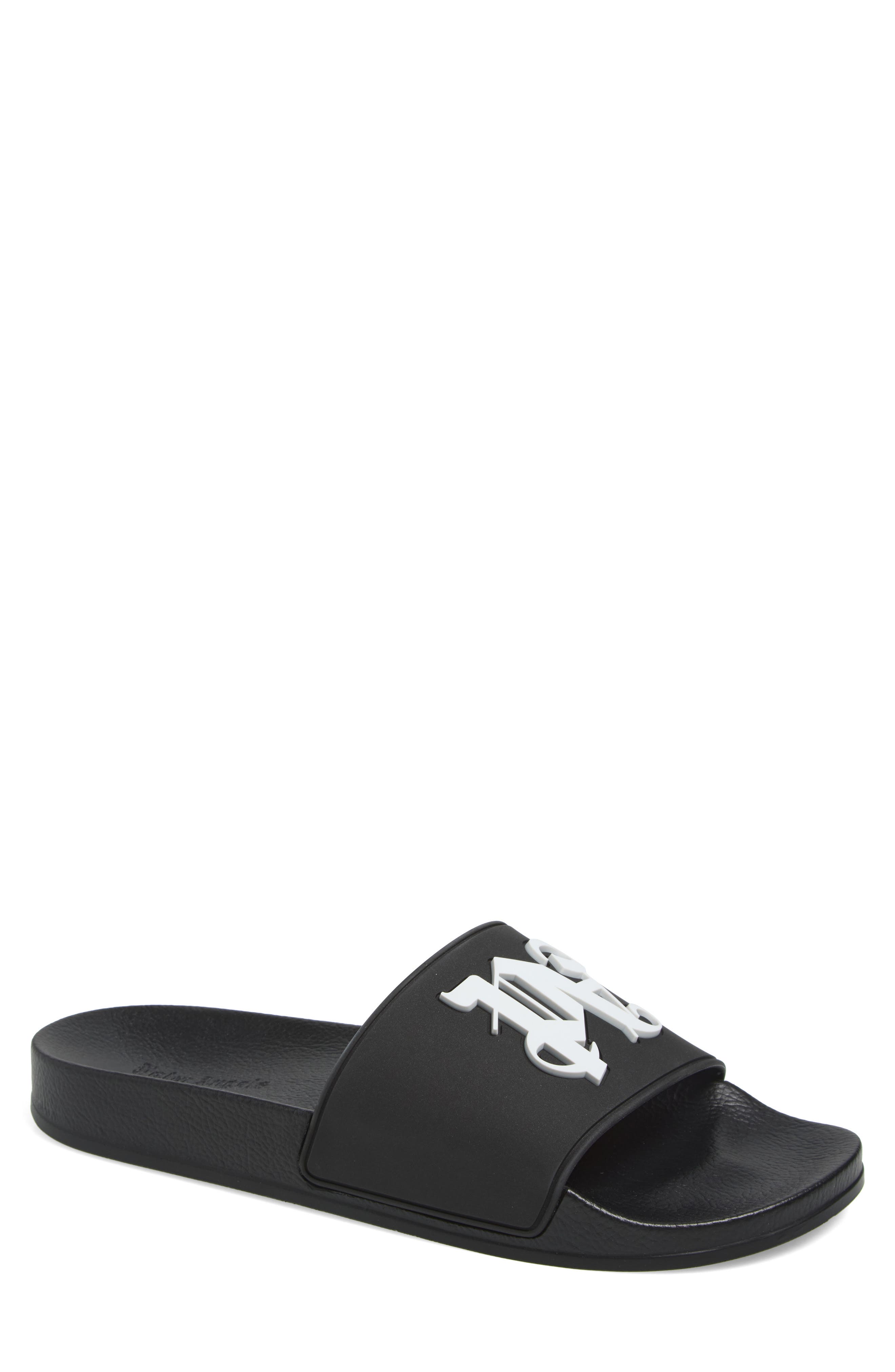Palm Angels Logo Pool Slide Sandal