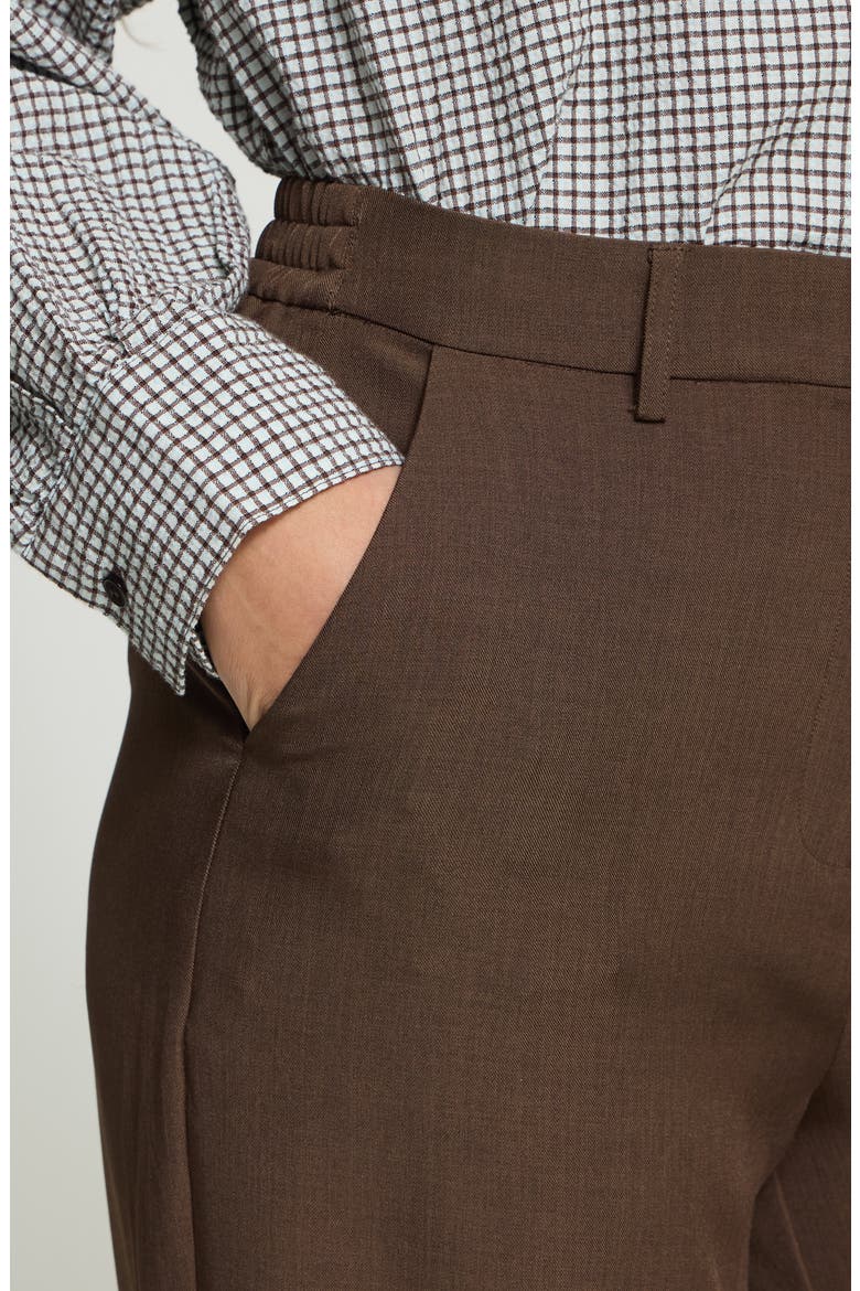 Ihfavsa High Waist Wide Leg Pants, Alternate, color, BROWN/ SLATE BLACK MELANGE