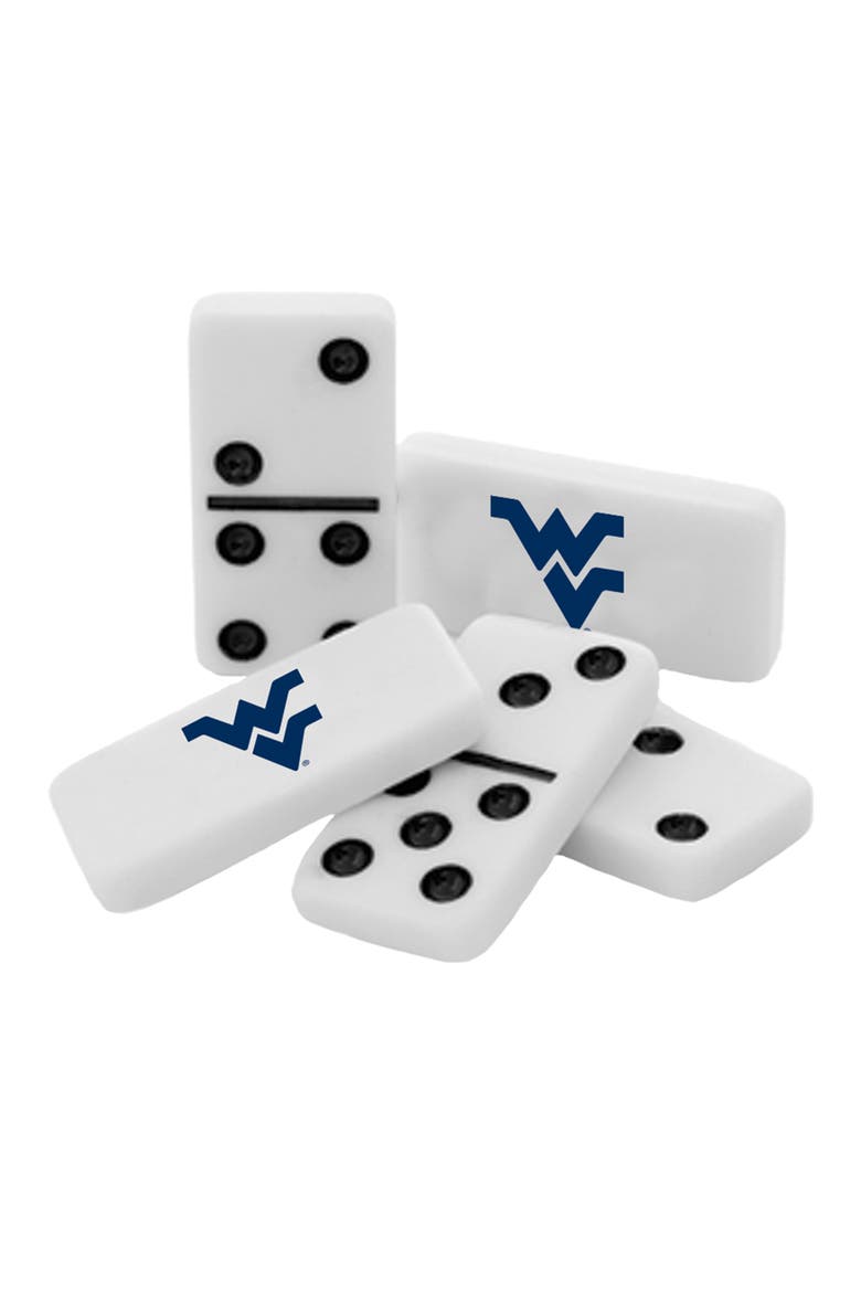 Officially Licensed NCAA West Virginia Mountaineers 28 Piece Dominoes Game for Adults, Alternate, color, Multicolor