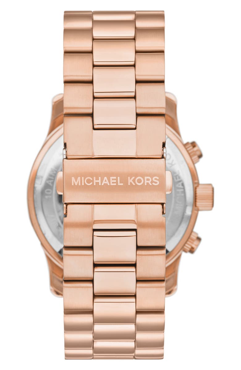 Michael Kors Runway Chronograph Bracelet Watch, 45mm, Alternate, color, 