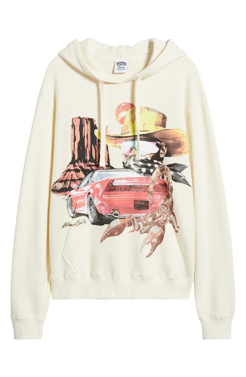 Billionaire Boys Club Bandit Graphic Hoodie In Jet Stream