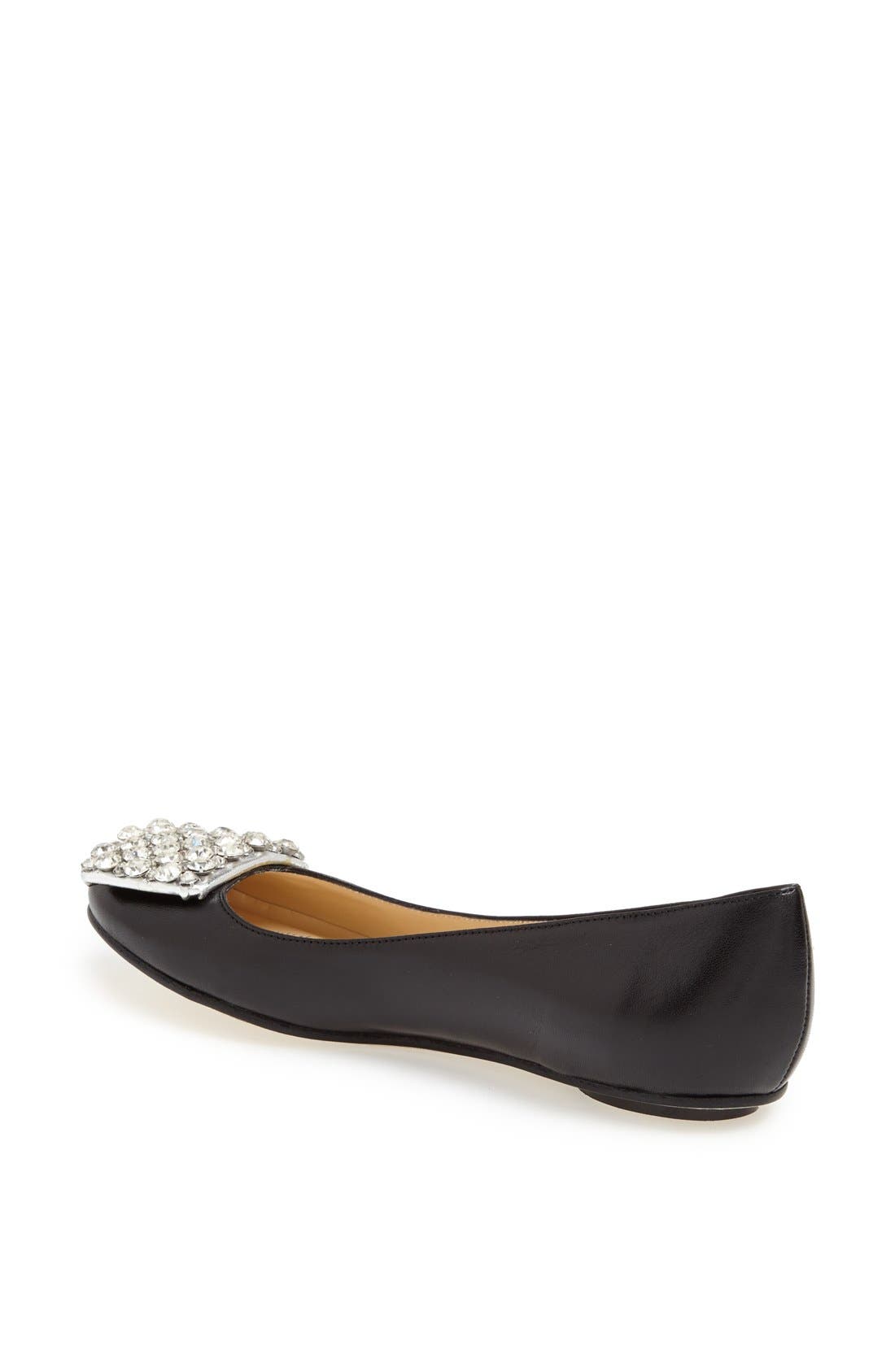 Kate Spade New York 'brilliant' nappa leather flat, Alternate, color, 