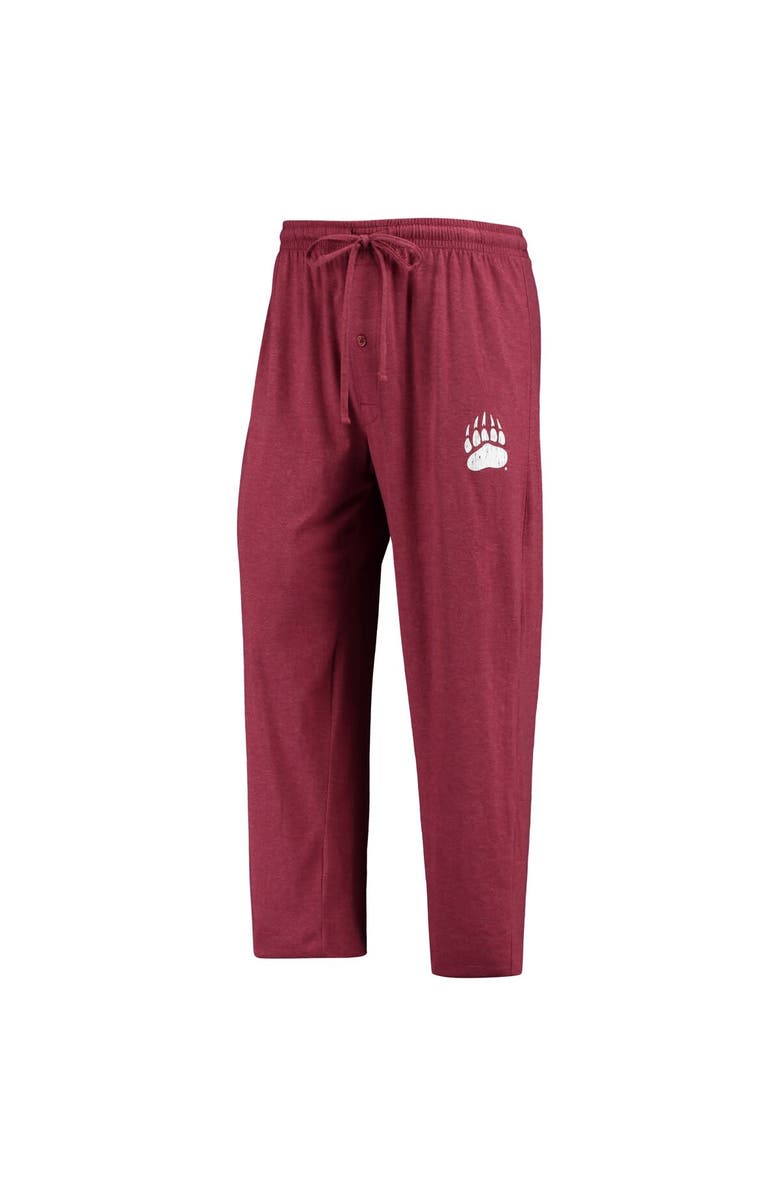 CONCEPTS SPORT Men's Concepts Sport Maroon/Heathered Charcoal Montana Grizzlies Meter Long Sleeve T-Shirt & Pants Sleep Set, Alternate, color, Maroon