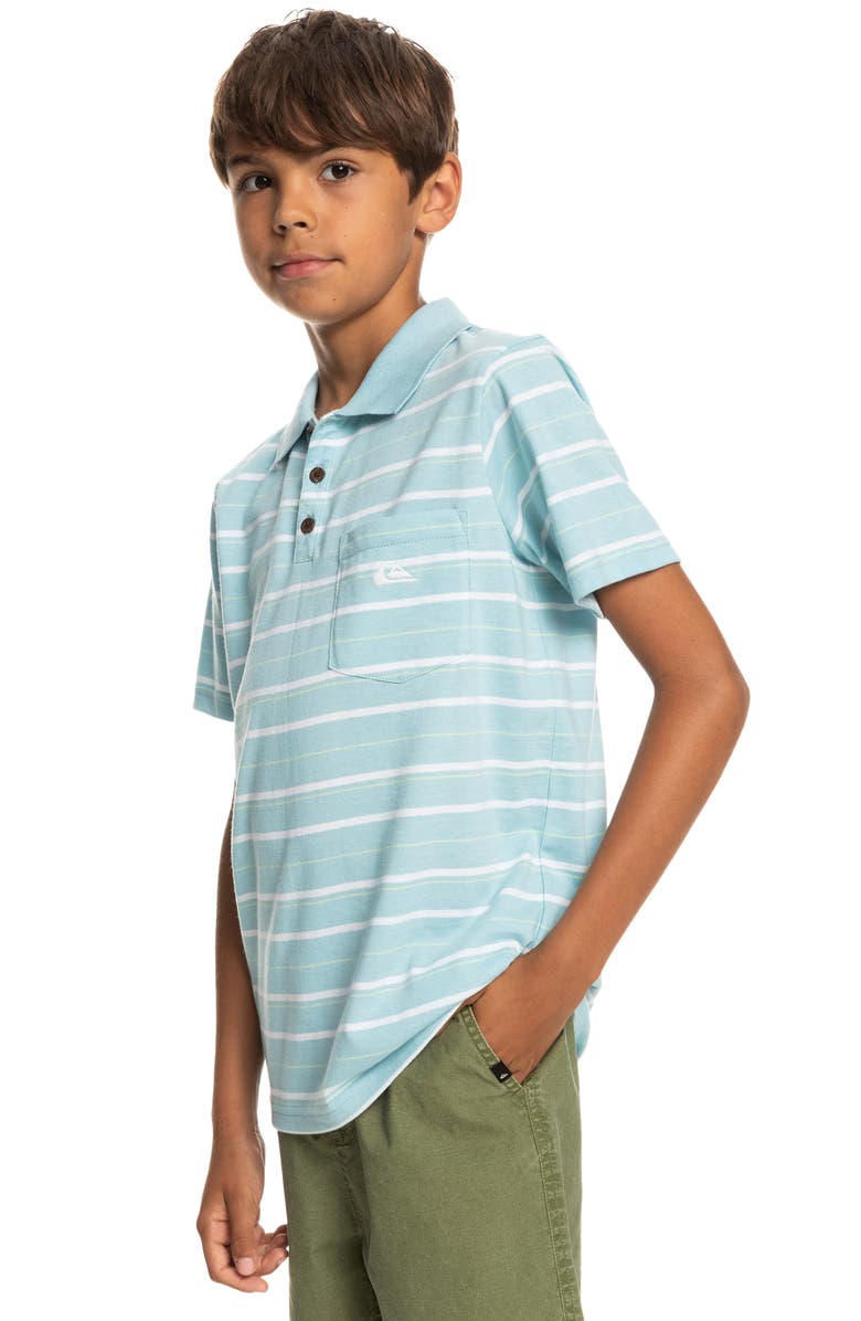 Quiksilver Kids' Stripe Polo, Alternate, color, 