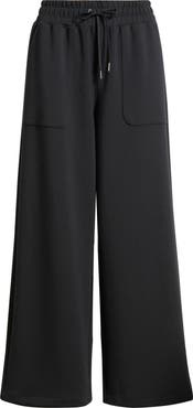 Caslon® Patch Pocket Pull-On Relaxed Ankle Straight Leg Pants