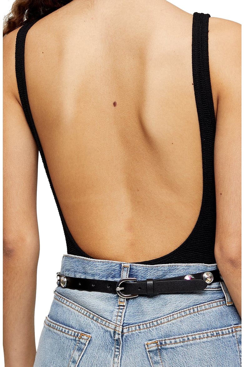 Jewel Body Harness, Alternate, color, BLACK