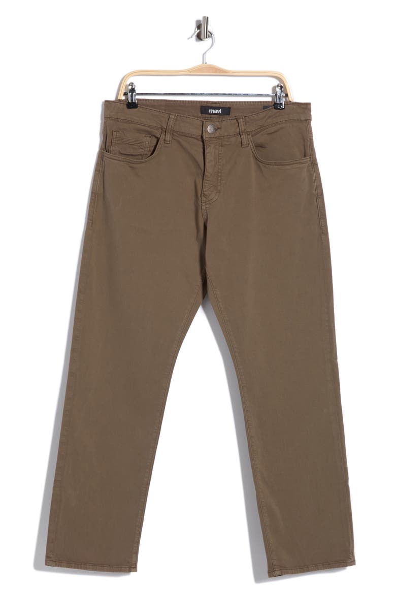 Matt Green Stretch Twill Pants, Main, color, MATT GREEN TWILL
