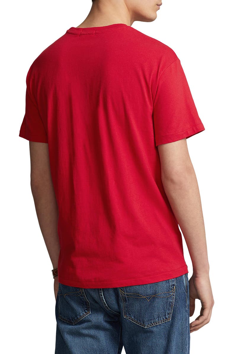 Polo Ralph Lauren Classic Fit American Flag Graphic T-Shirt, Alternate, color,
