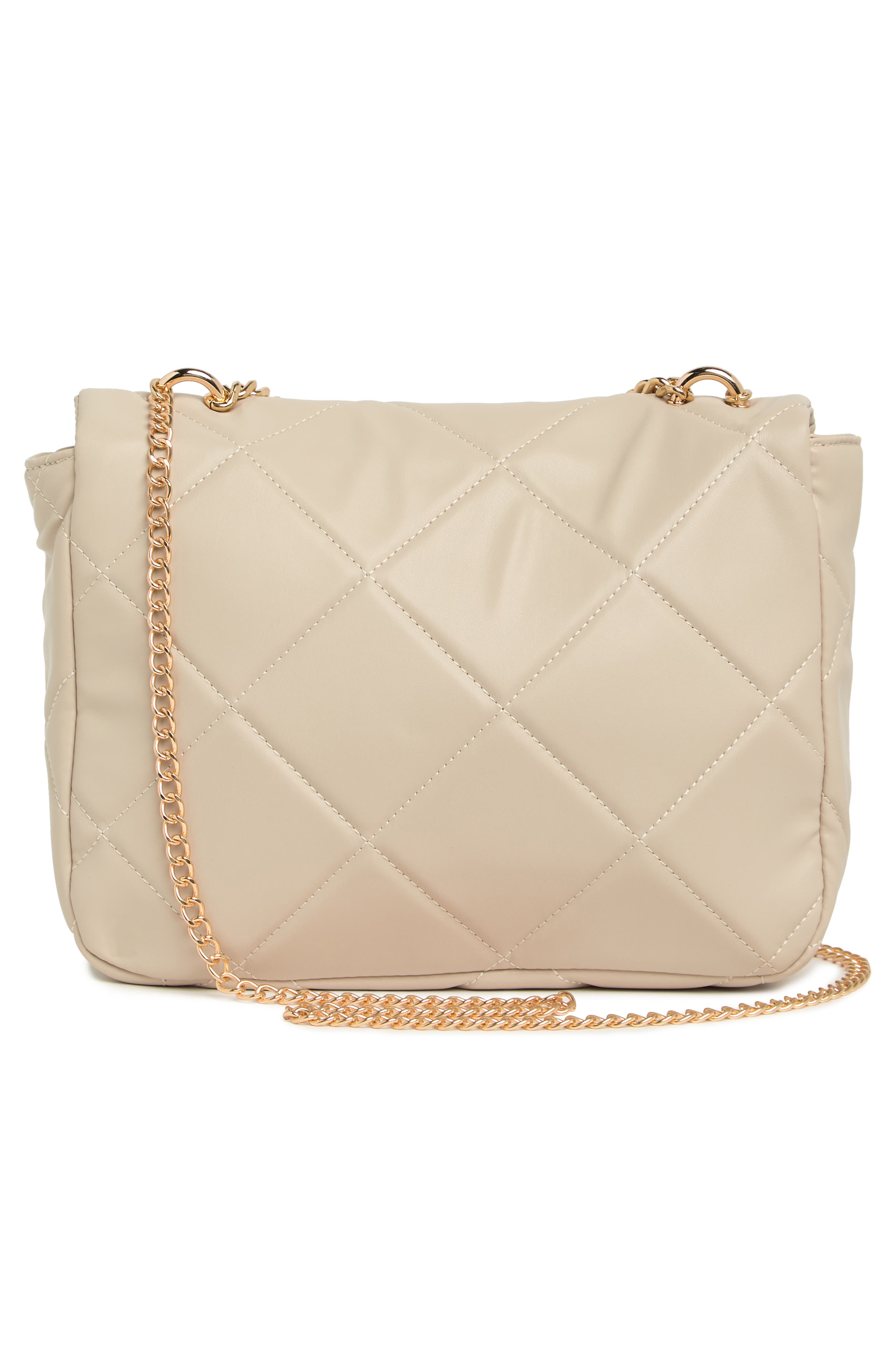 Large Quilted Crossbody Bag, Alternate, color, OFF WHITE