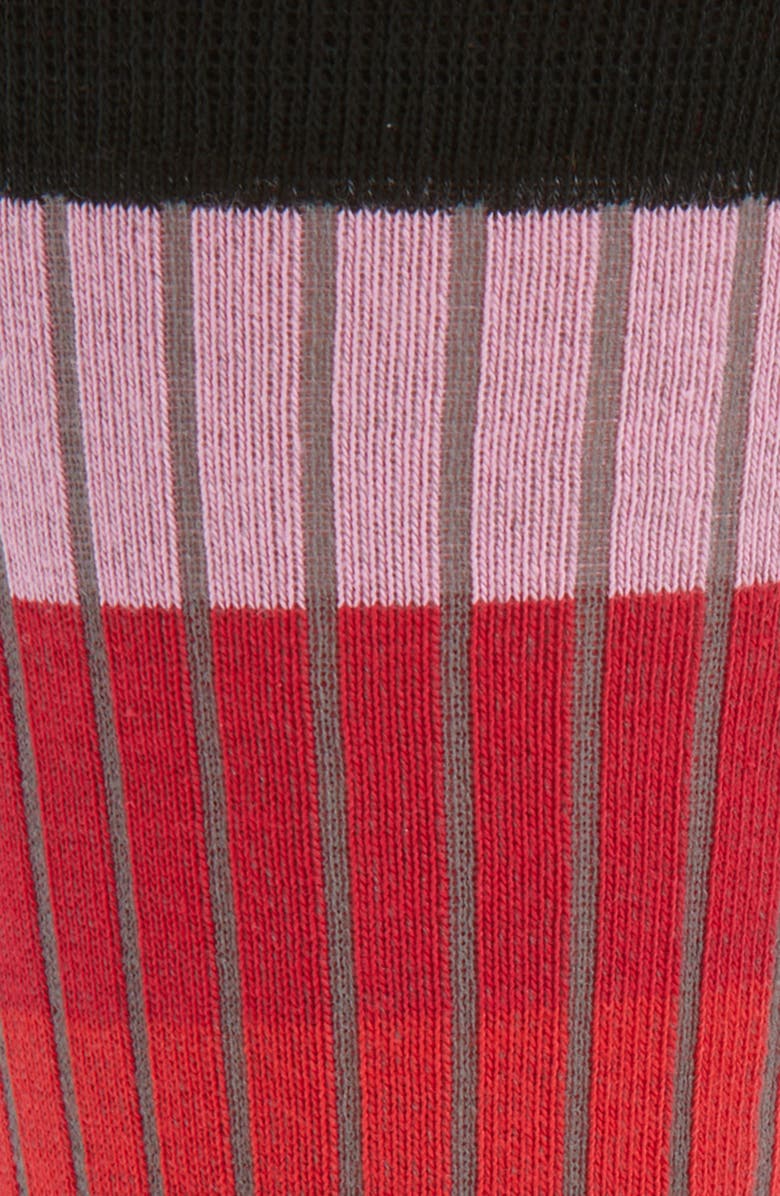 Paul Smith Liam Stripe Cotton Blend Socks, Alternate, color, Black