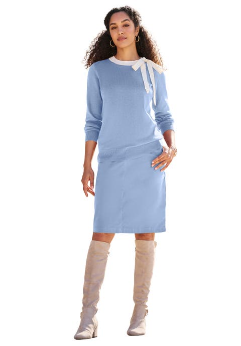 Tie Neck Sweater