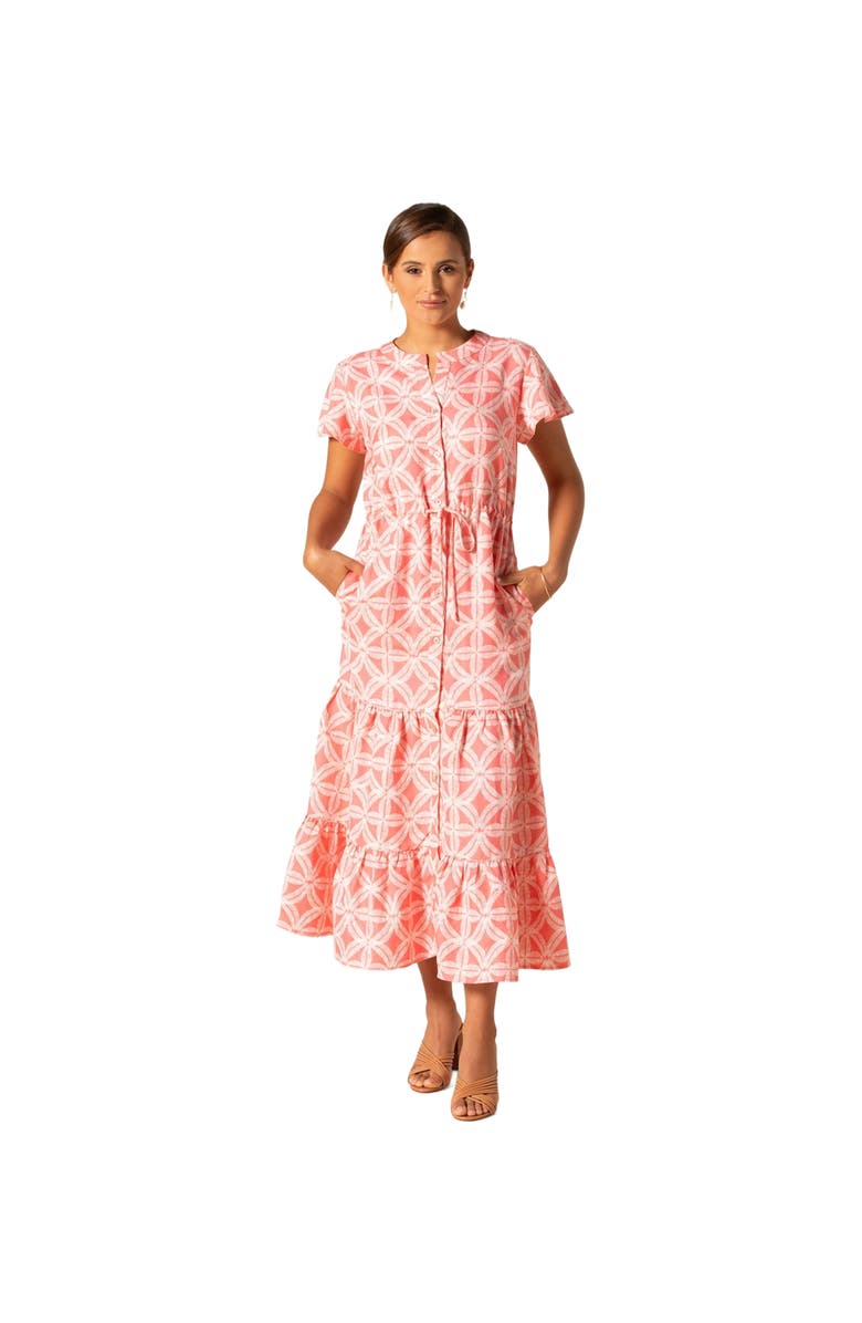 Tori Richard Breeze Block Lavinia Dress, Main, color, 