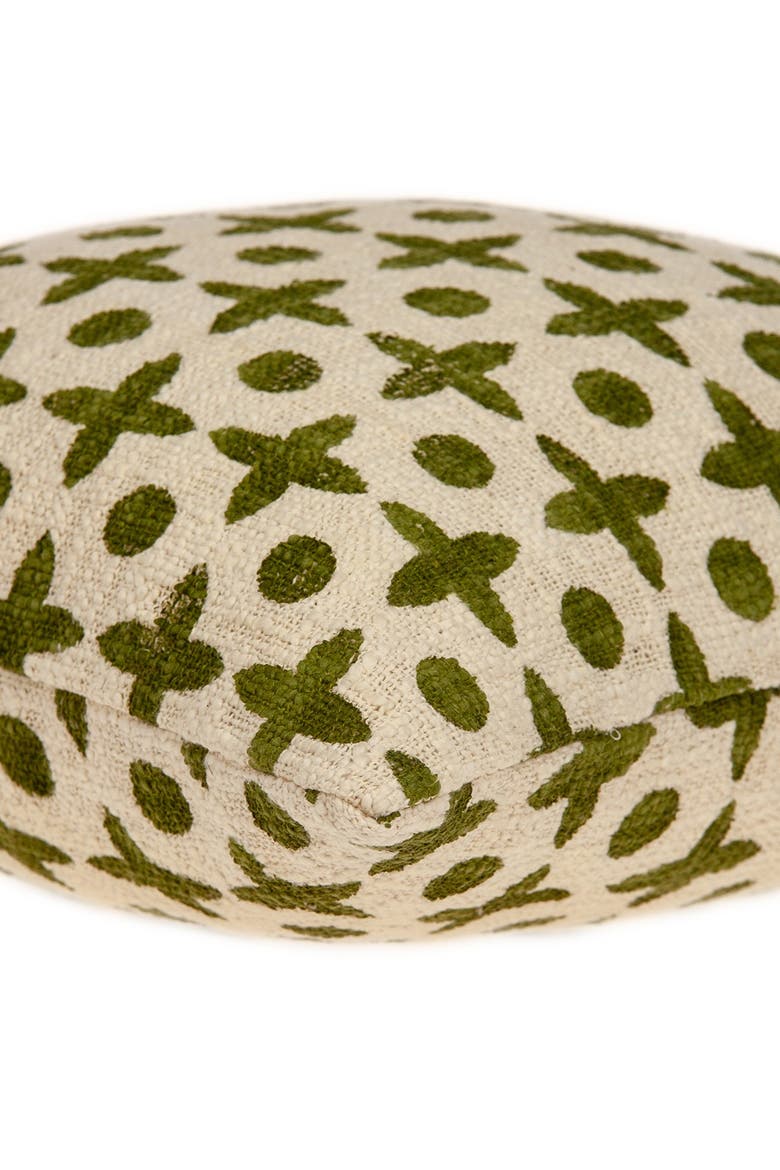 Sitara Transitional Printed Pillow - 18" x 18" - Beige, Alternate, color, BEIGE
