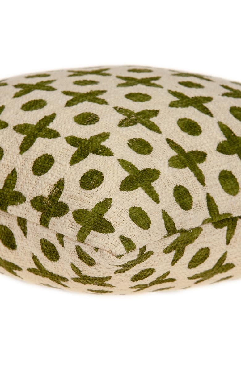 PARKLAND COLLECTION Sitara Transitional Printed Pillow - 18" x 18" - Beige, Alternate, color, Beige