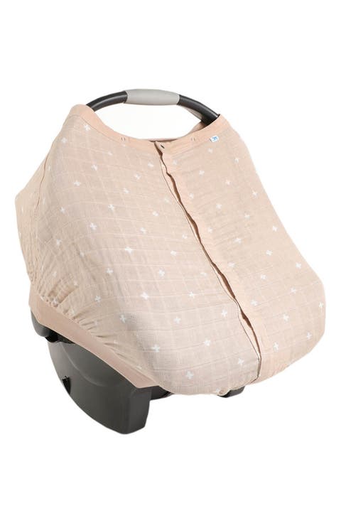 Cotton Muslin Car Seat Canopy