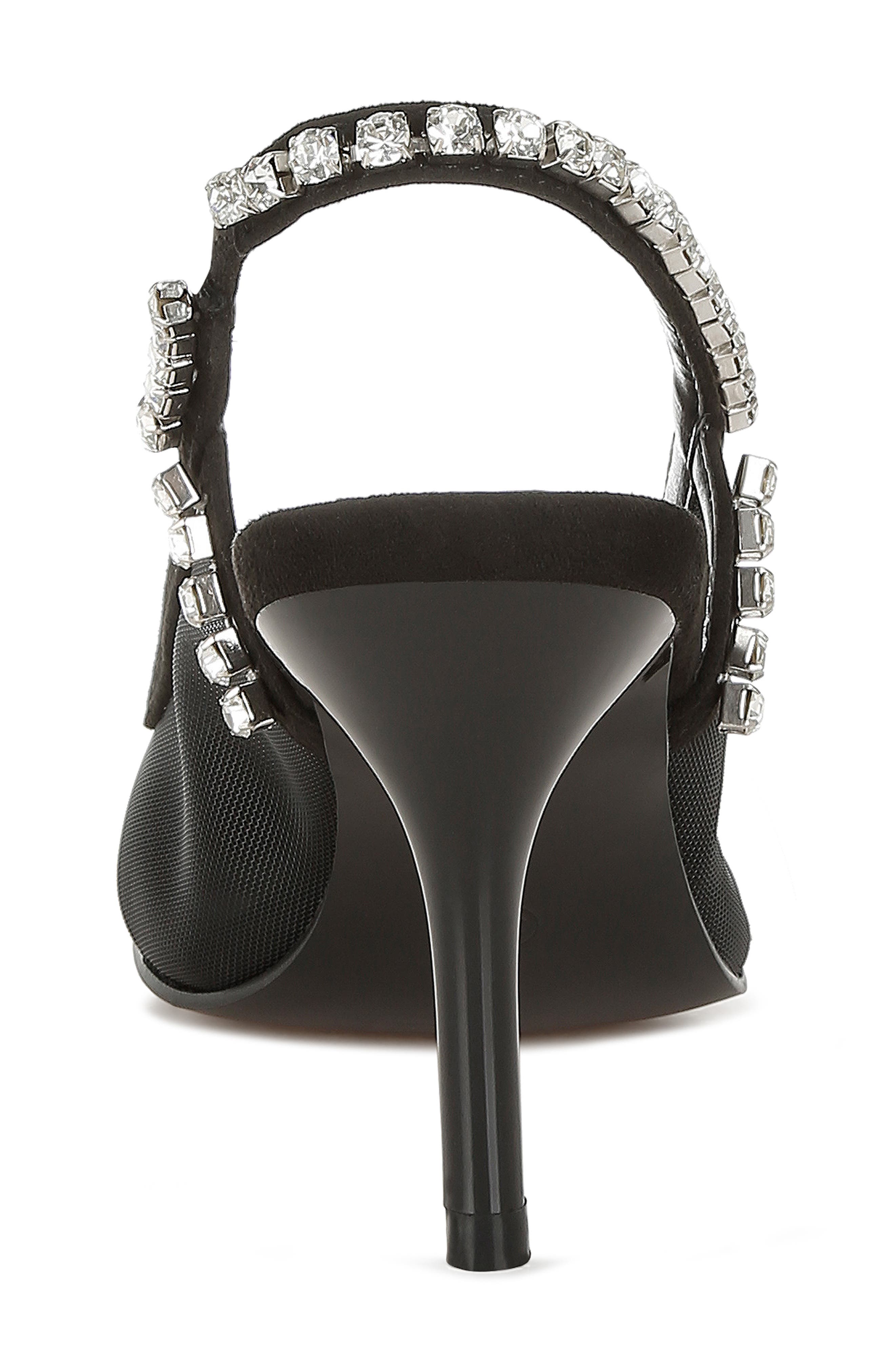 Rag & Co Yaga Slingback Pump, Alternate, color, Black