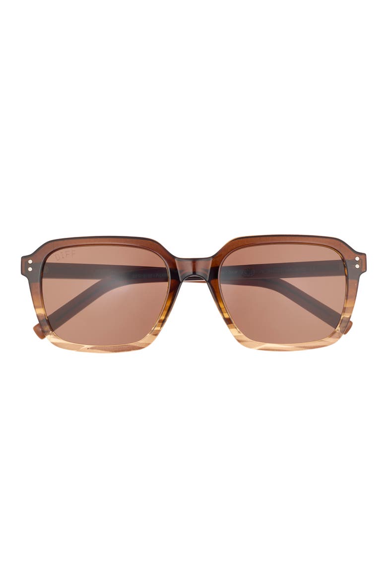 Jace 54mm Square Sunglasses, Main, color, MOCHA GRADIENT/ BROWN