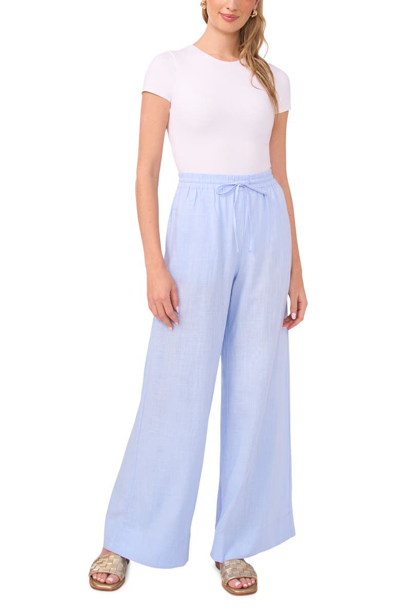 1.STATE Wide Leg Drawstring Pants, Alternate, color, Wind Surf