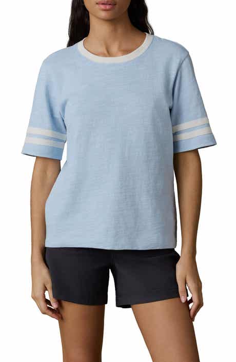 Sunwashed Varsity Organic Cotton Slub T-Shirt