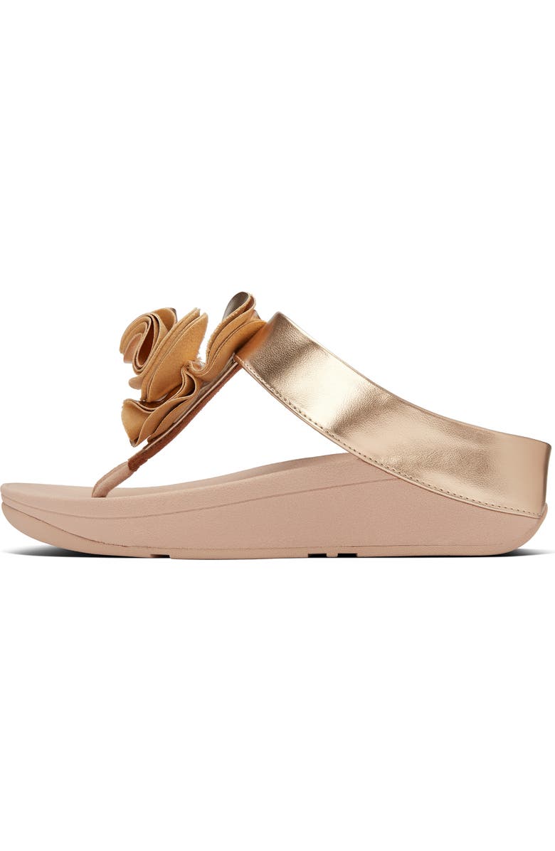 FitFlop Florrie Sandal, Alternate, color, Rose Gold