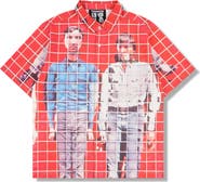 PLEASURES Food Graphic Button-Up Shirt
