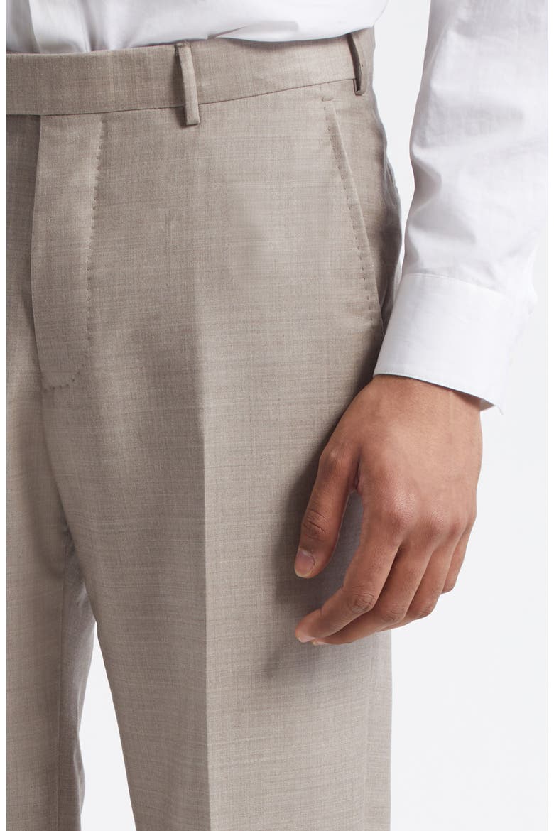 High Performance™ Wool Trousers, Alternate, color, MD BRW SLD