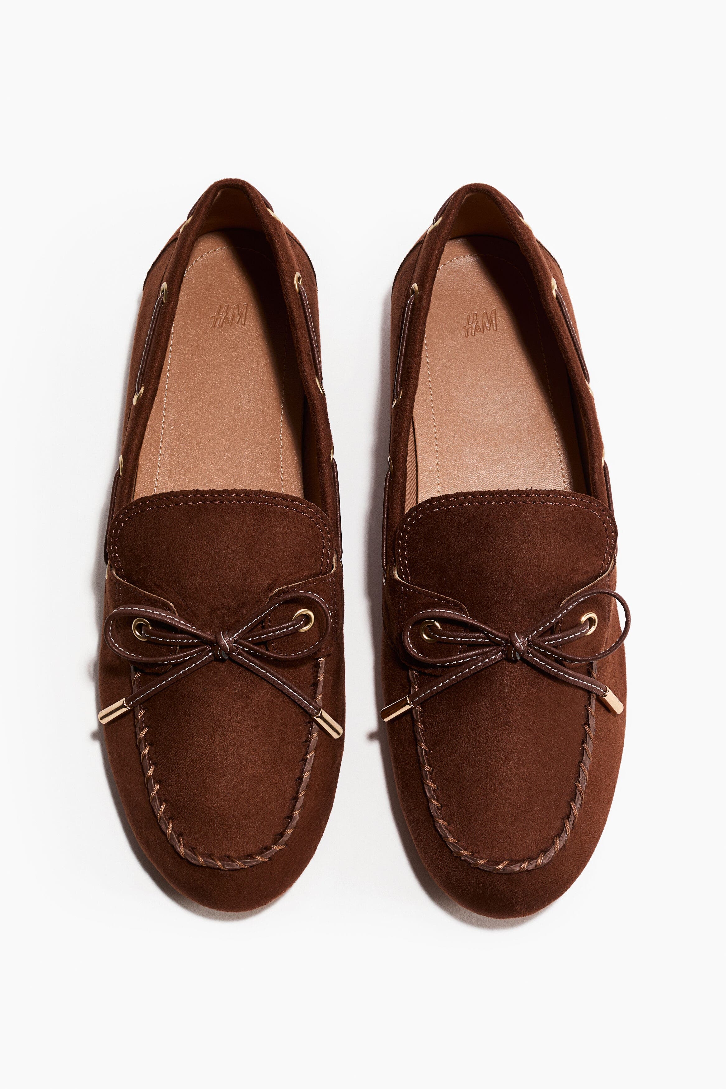 H&M Deck Shoes, Main, color, Brown
