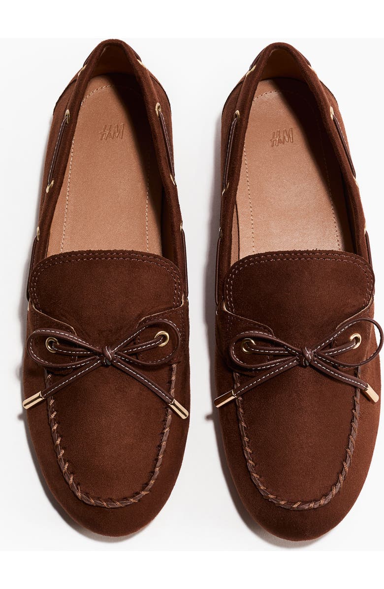 H&M Deck Shoes, Main, color, Brown