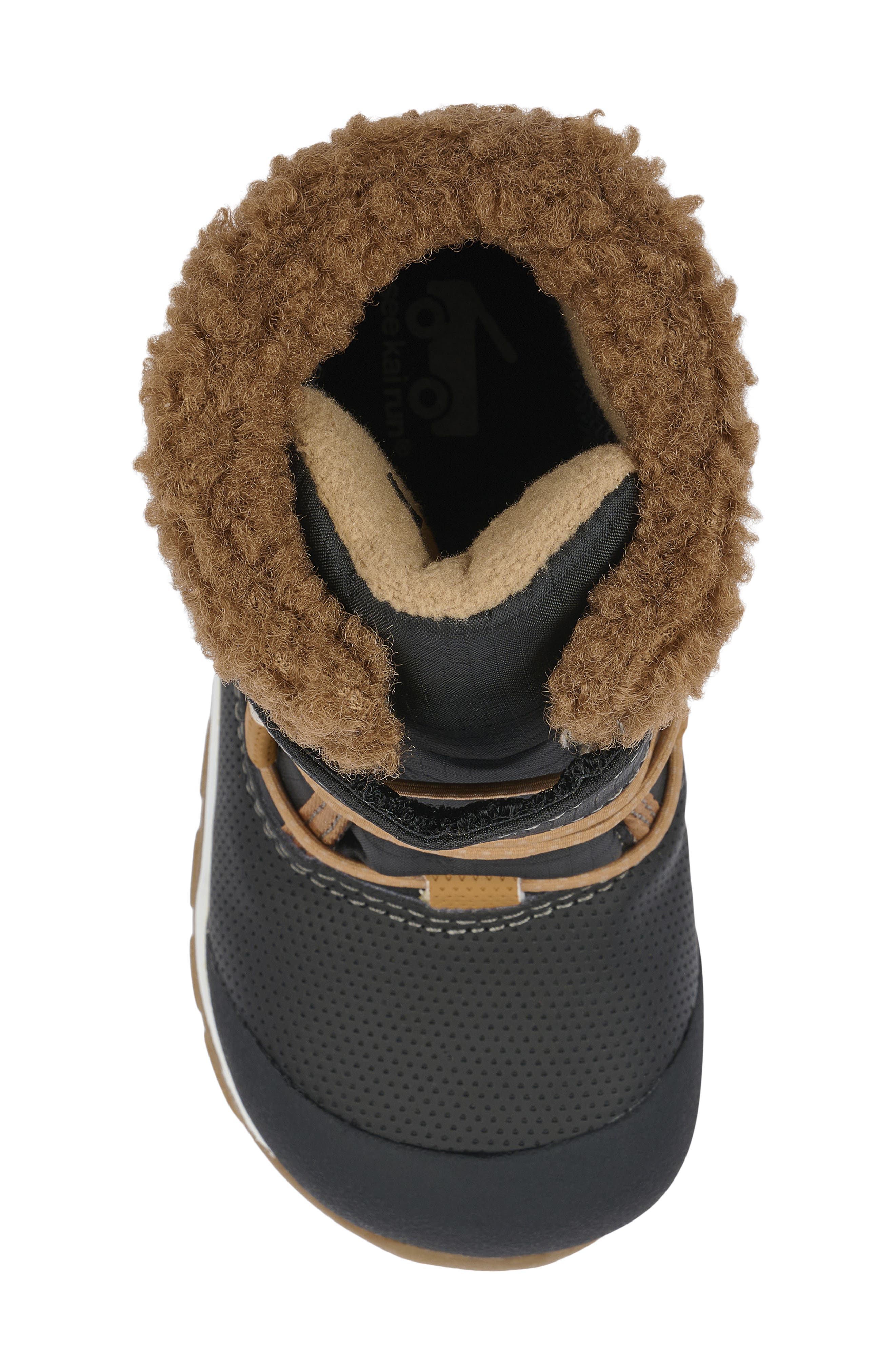 See Kai Run Kids' Gilman Waterproof Snow Boot, Alternate, color, Raven Black