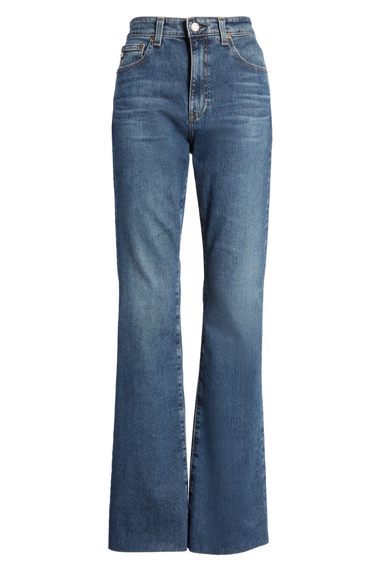 Alexxis High Waist Bootcut Jeans, Alternate, color, 14 YEARS WILDERNESS
