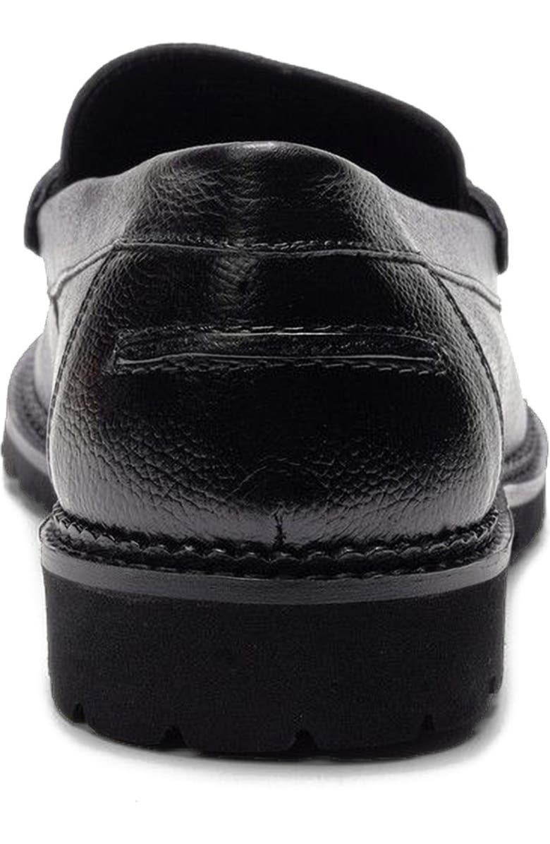 A. Veer Jasper Penny Loafer, Alternate, color, Black Leather