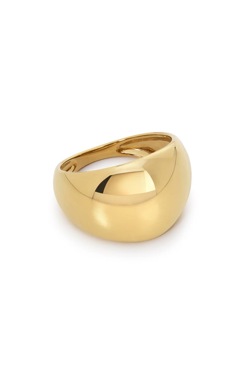 Monica Vinader Tapered Ring, Main, color, 18Ct Gold Vermeil