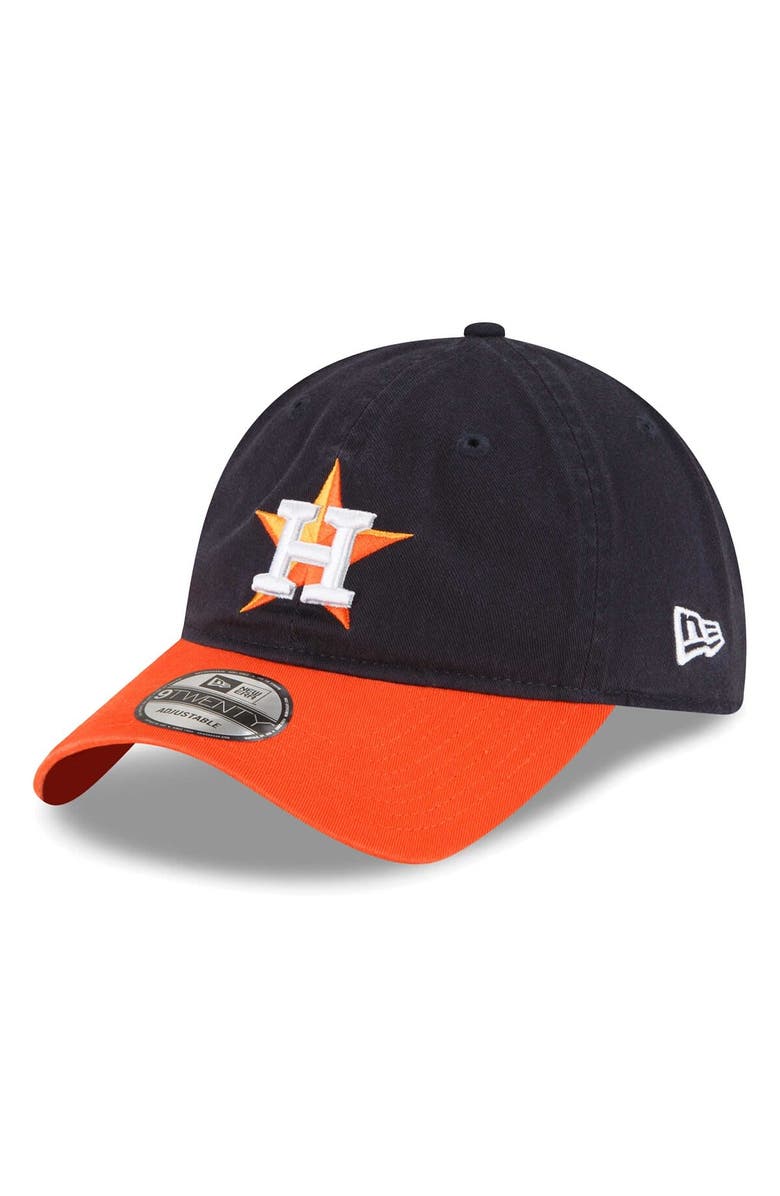 New Era Men's New Era Navy Houston Astros Replica Core Classic 9TWENTY Adjustable Hat, Main, color,