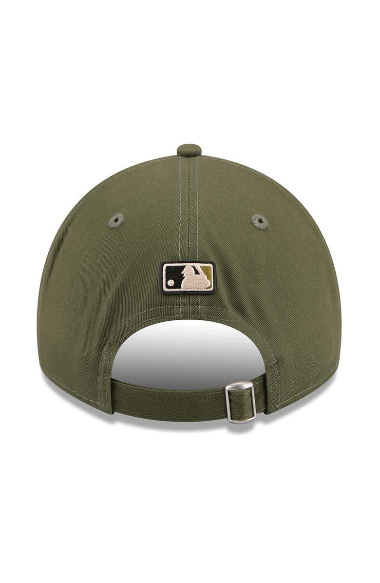 New Era Men's New Era  Olive New York Yankees 2026 Armed Forces Day 9TWENTY Adjustable Hat, Alternate, color, Olive