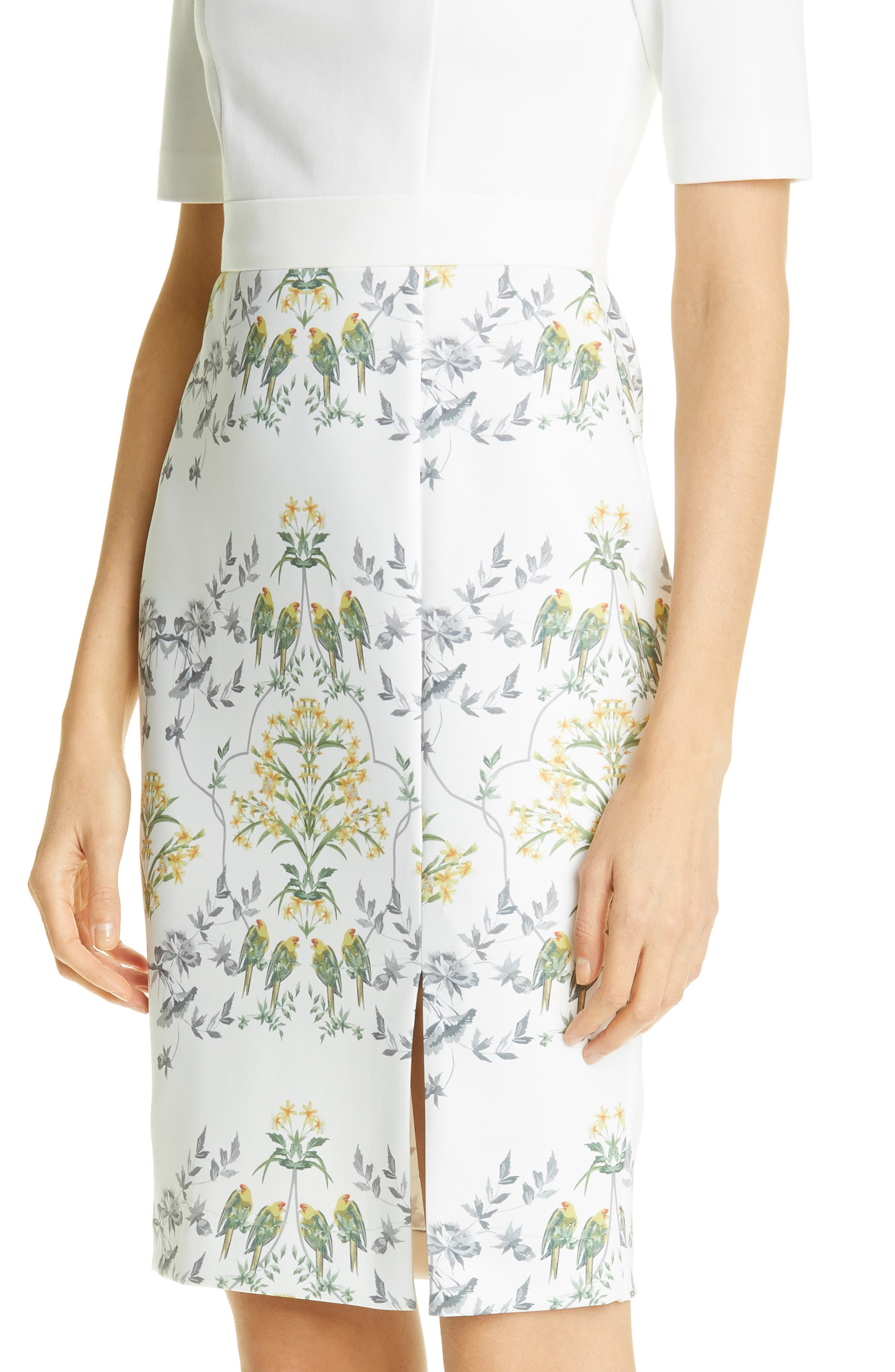 Ted Baker London Pattern Mix Body-Con Dress | Nordstrom
