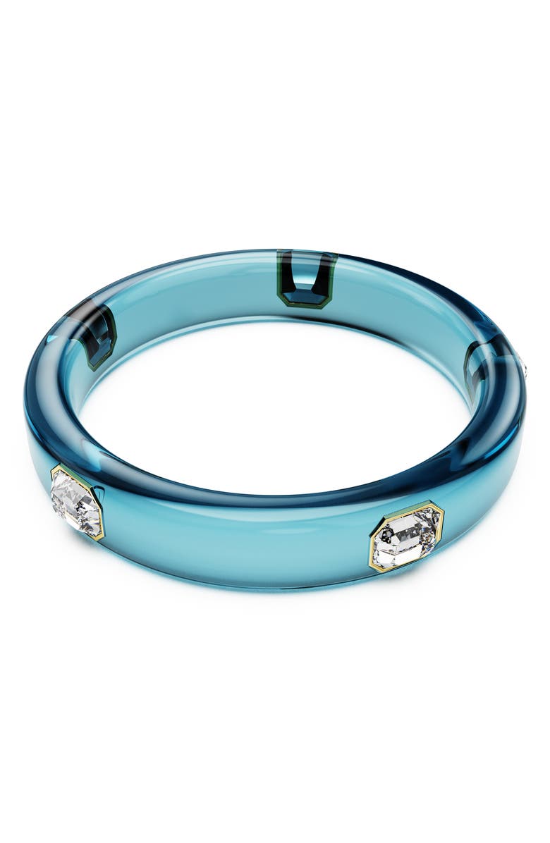 Swarovski Dulcis Bangle Bracelet, Alternate, color, Blue