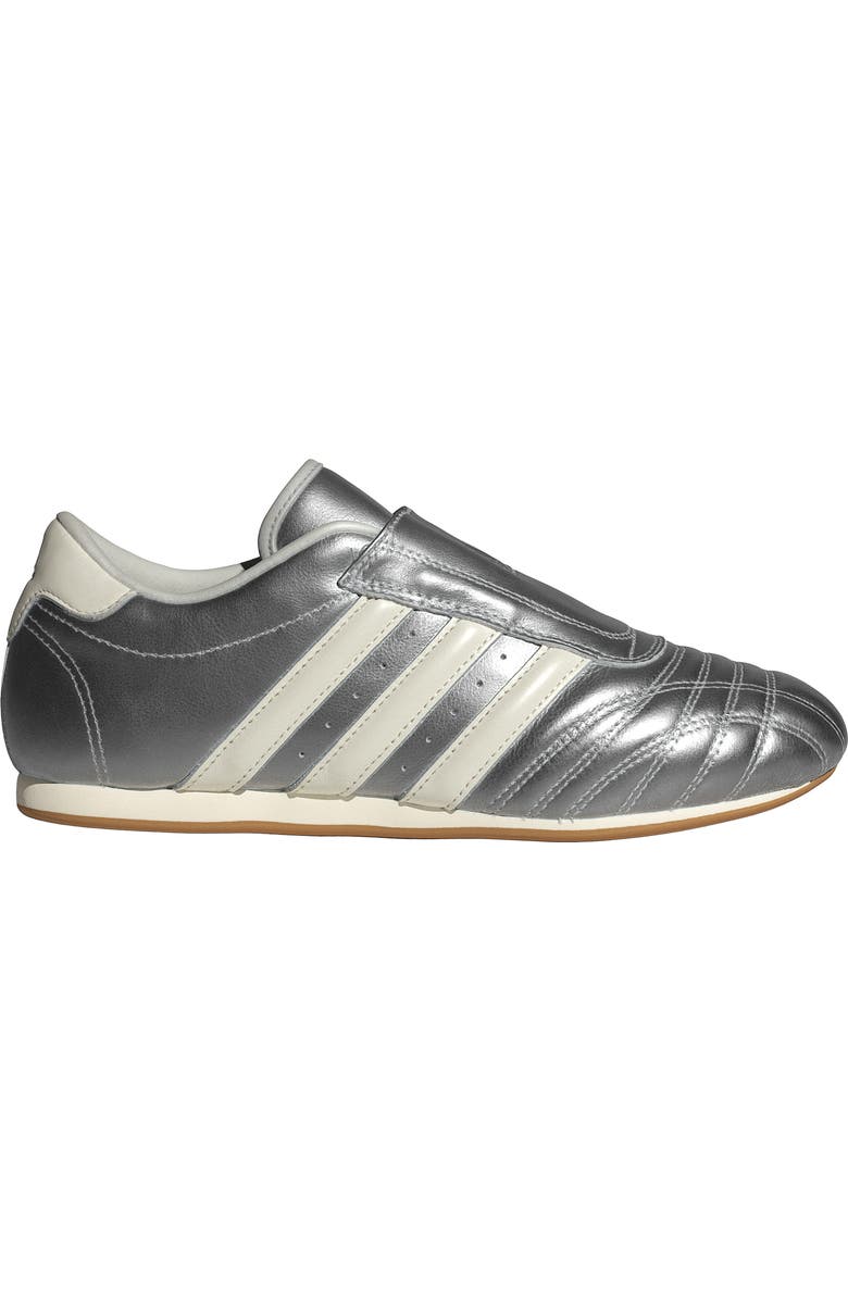 adidas Taekwondo Shoe, Alternate, color, Silver Met/ Off White/ Gum