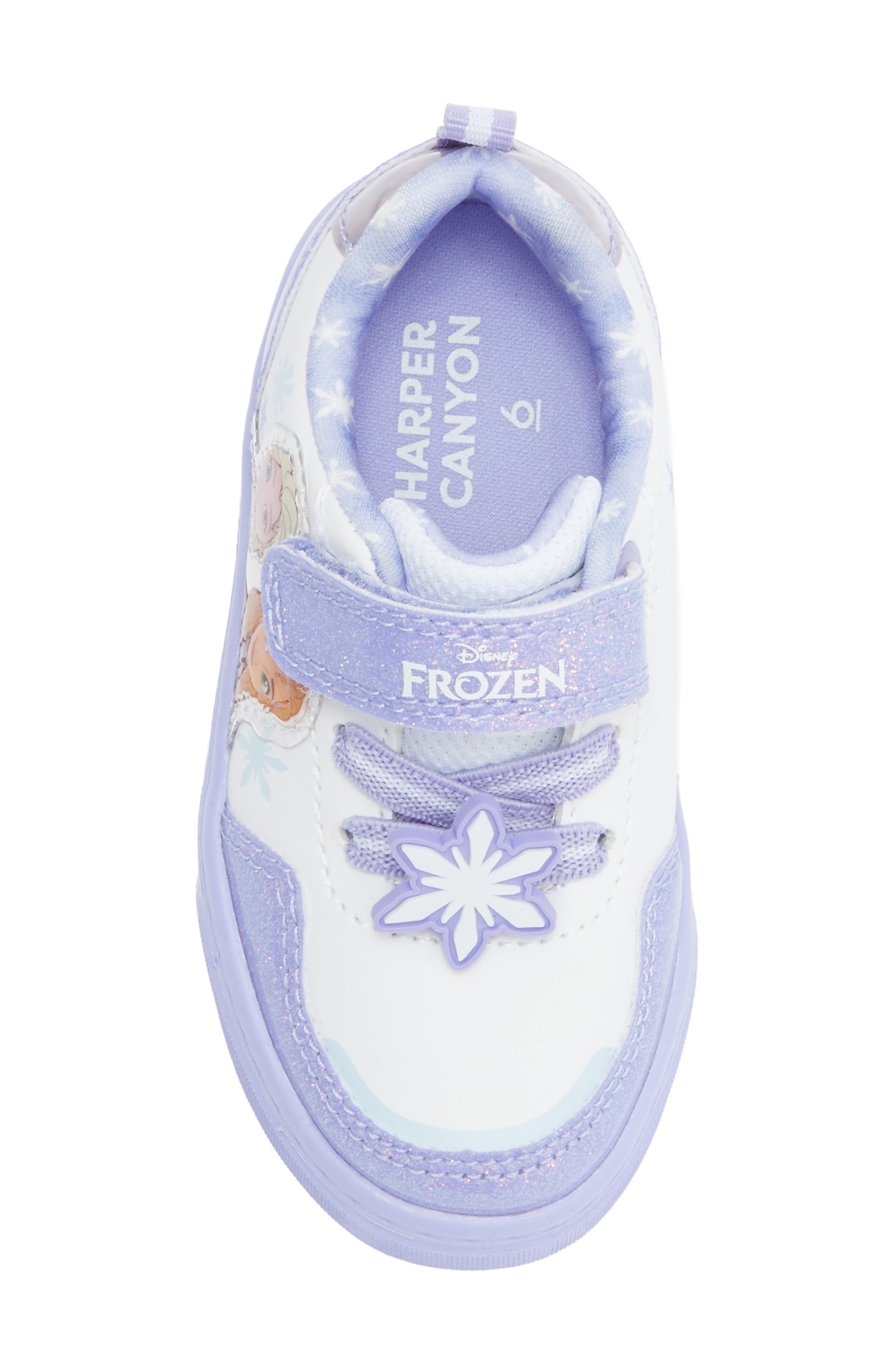 Harper Canyon Kids' Frozen Sneaker, Alternate, color, Purple