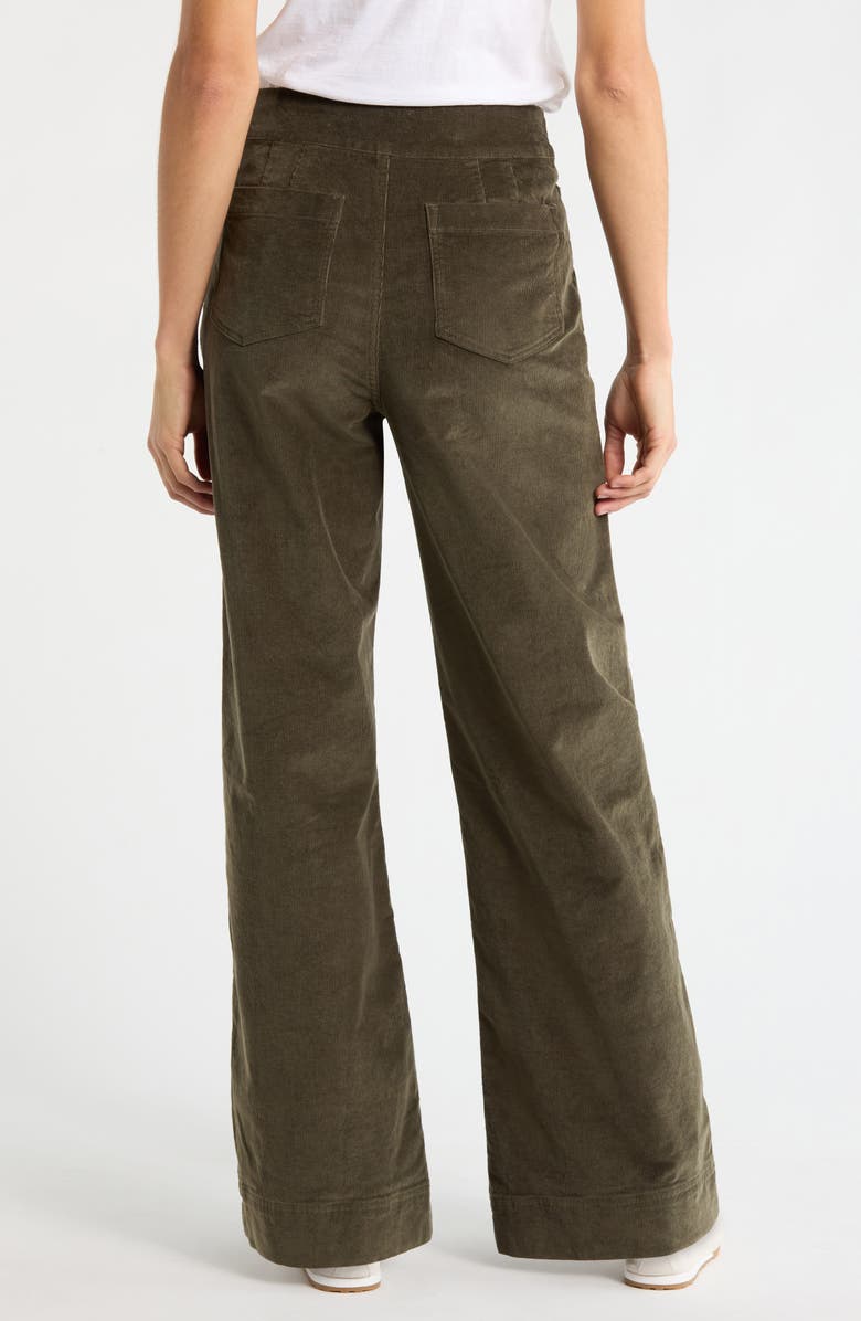 TravisMathew Everyday Patch Pocket Cotton Blend Corduroy Pants, Alternate, color, Grape Leaf