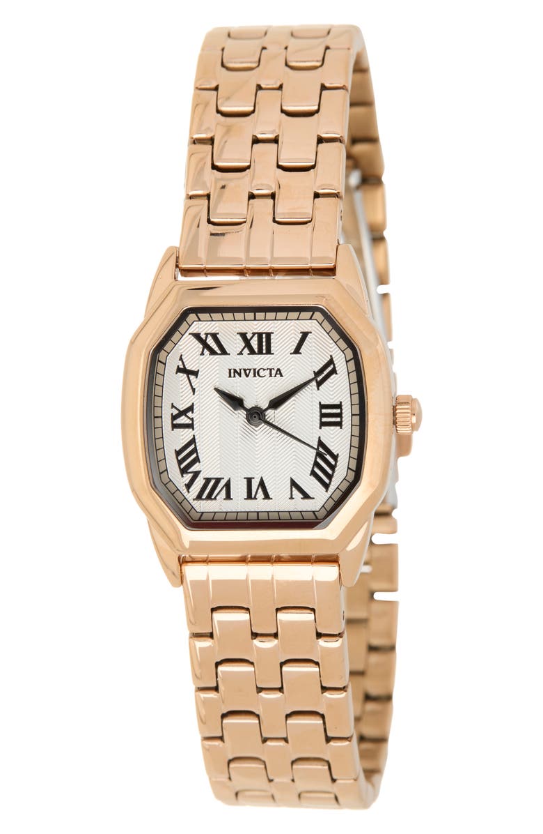 INVICTA Wildflower Bracelet Watch, 27mm, Main, color, Rose Gold