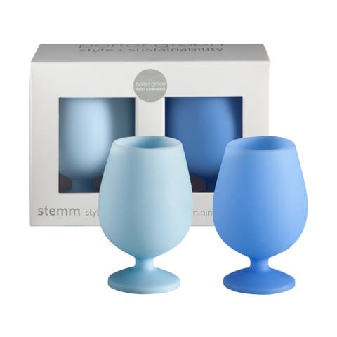 Stemm |Silicone Unbreakable Wine Glasses