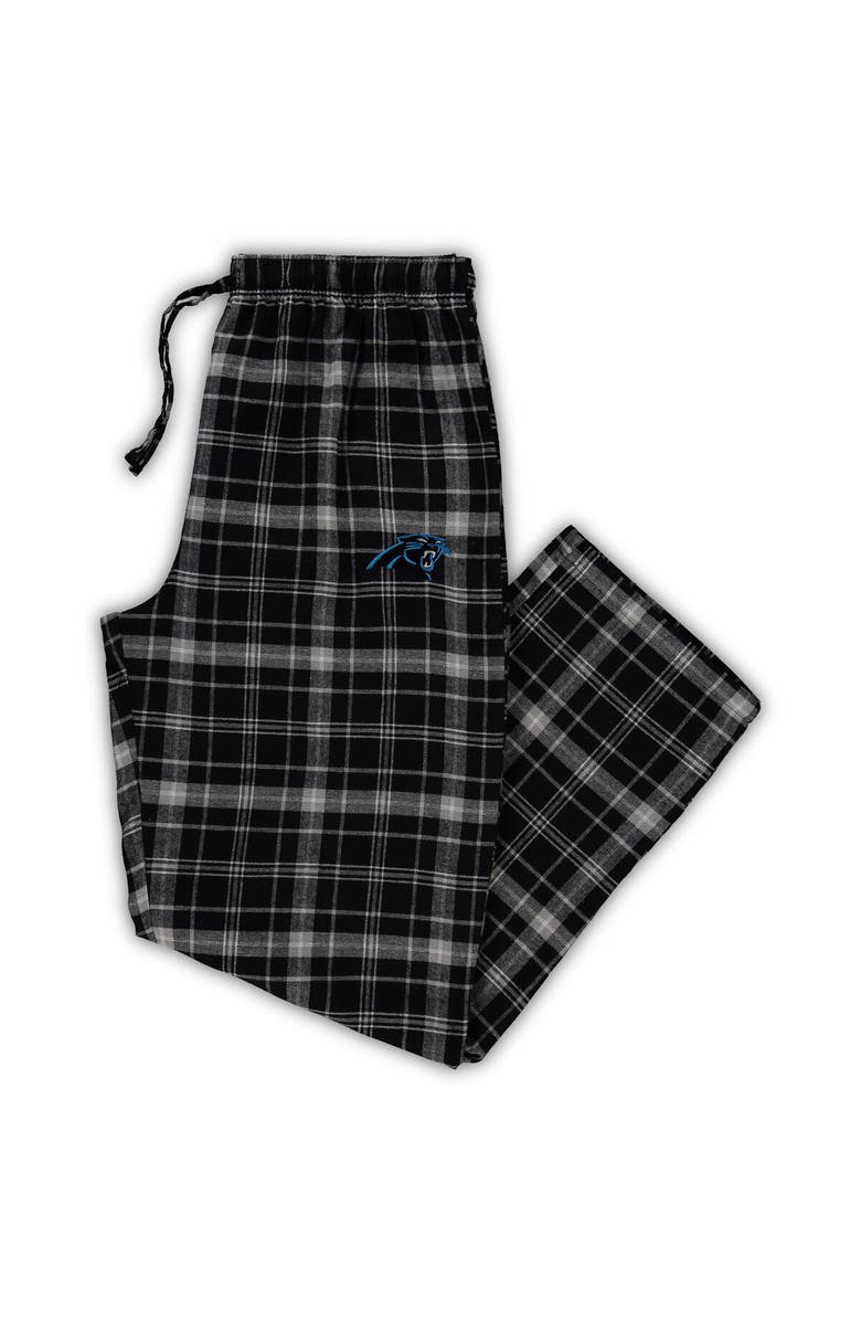 CONCEPTS SPORT Men's Concepts Sport Black/Charcoal Carolina Panthers Big & Tall Ultimate Sleep Pant, Alternate, color, 