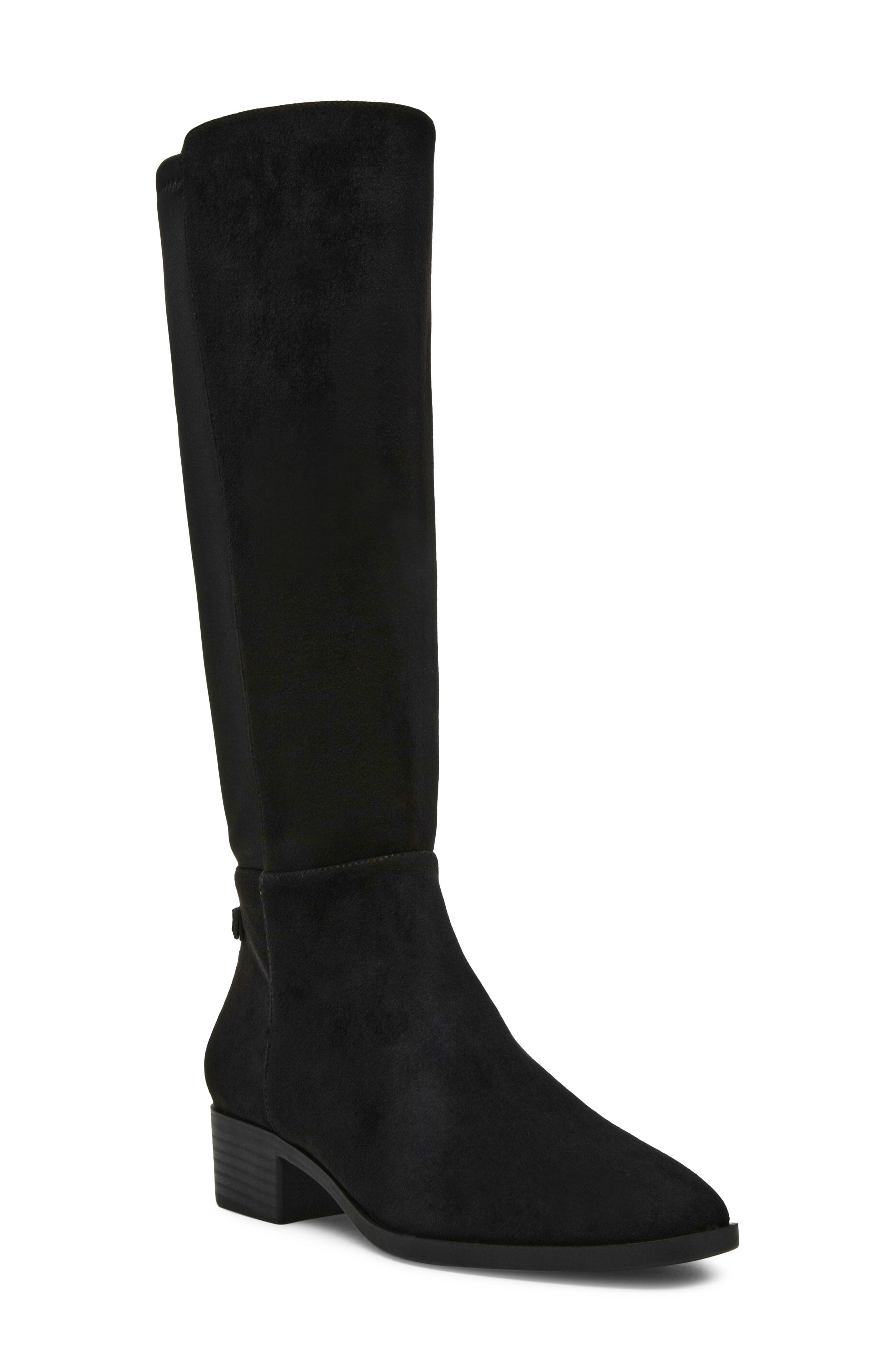 BLACK MICROSUEDE