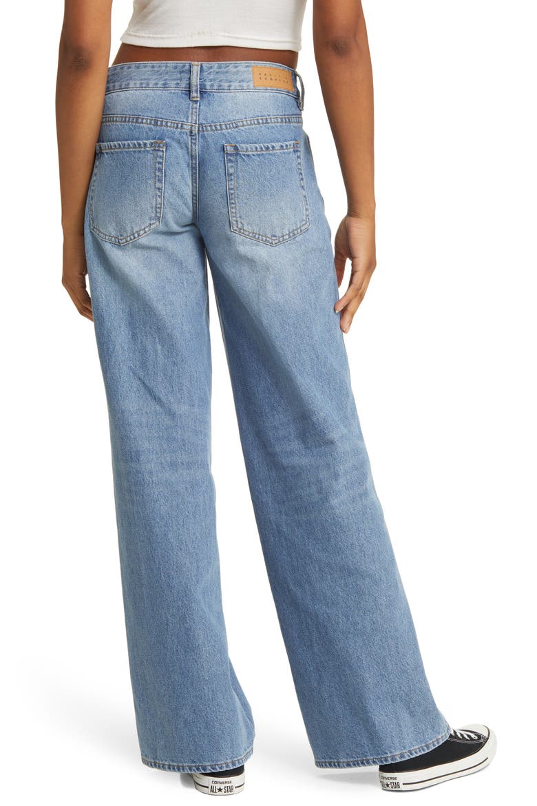 Low Rise Baggy Jeans, Alternate, color, ASTRID
