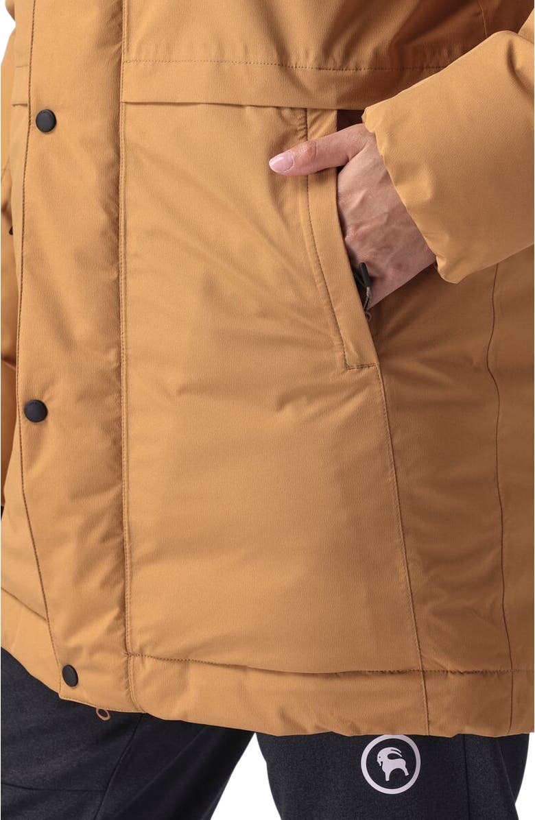 Backcountry Allied Down Apres Parka - Women's, Alternate, color, Bistre