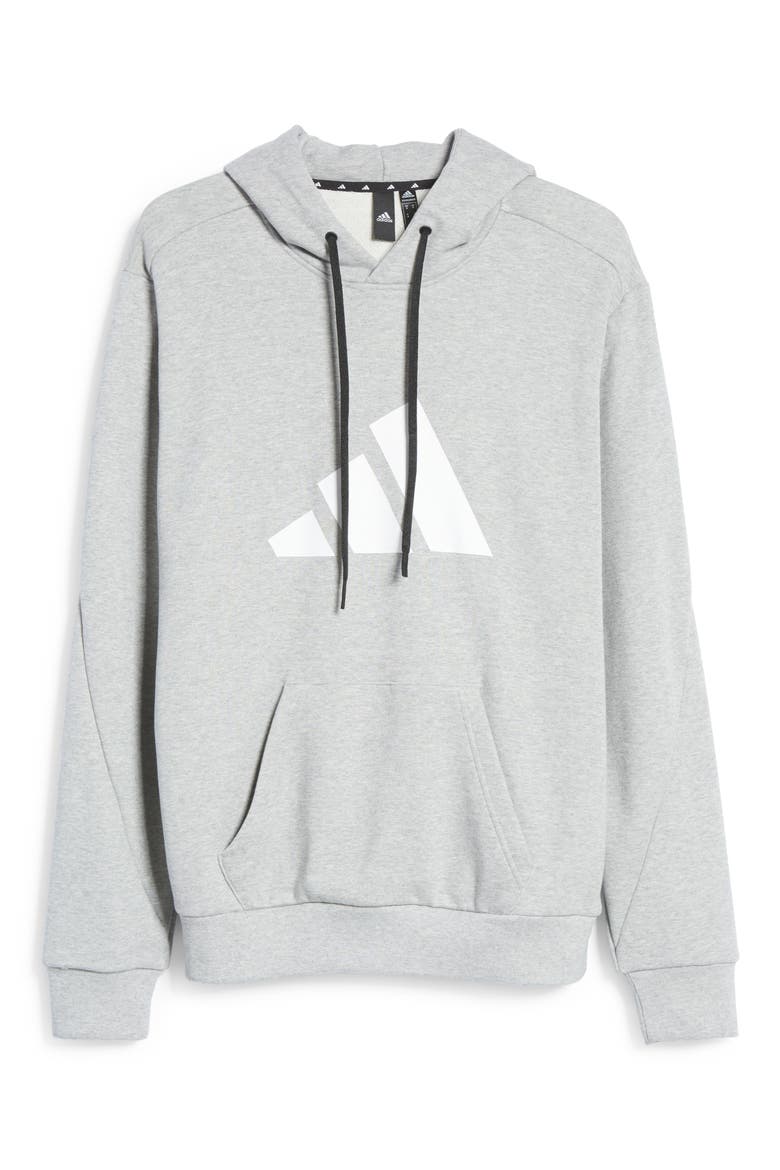 Sportswear Future Icons Logo Primegreen Hooded Sweatshirt, Alternate, color, MEDIUM GREY HEATHER