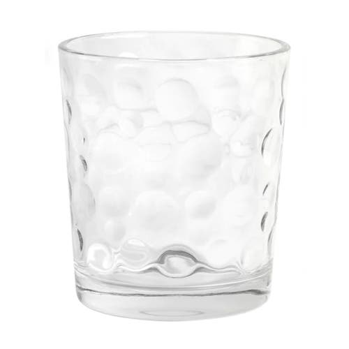 Gibson Home 4 Piece 13.5 Ounce Bubble Double Old-fashioned Glassware Set In Transparent