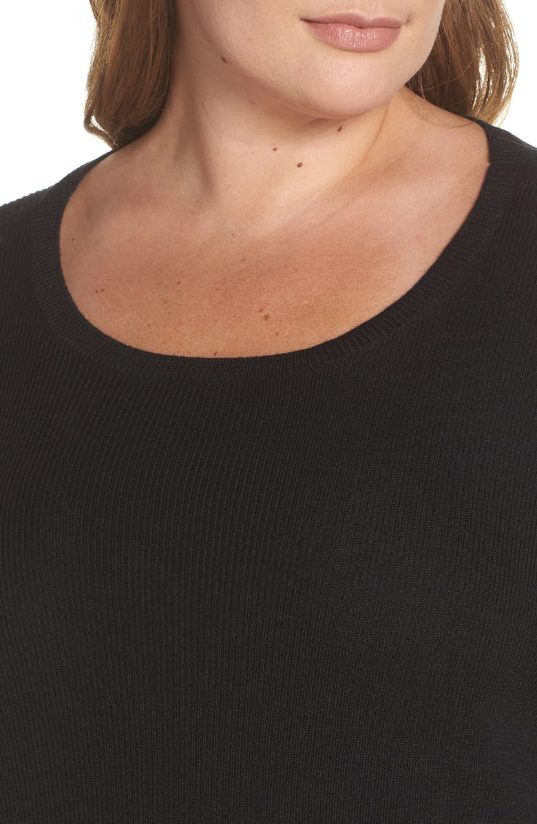 BP. Drop Shoulder Ribbed Sweater, Alternate, color, 